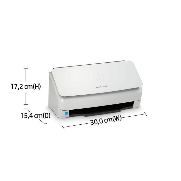 HP 3000 s4 ScanJet Pro Escáner de Alimentación de Hojas, Rápido 40 ppm/80 ipm, ADF 50 Páginas, Ideal para 4.000 Páginas al Día 4