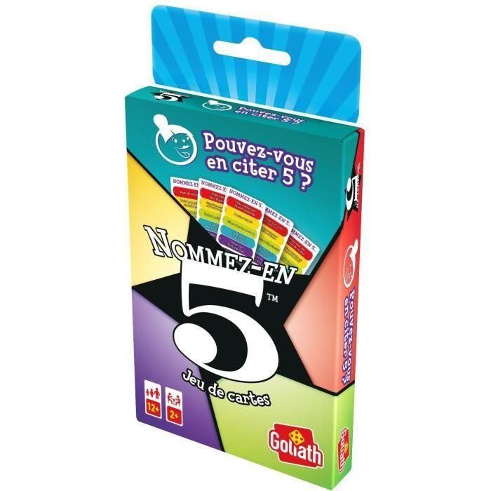 Nombre 5 - Juego de cartas - GOLIAT 2 Nombre 5 - Juego de cartas - GOLIAT 2