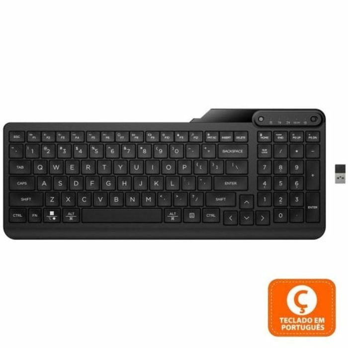 Teclado HP Negro Qwerty Español