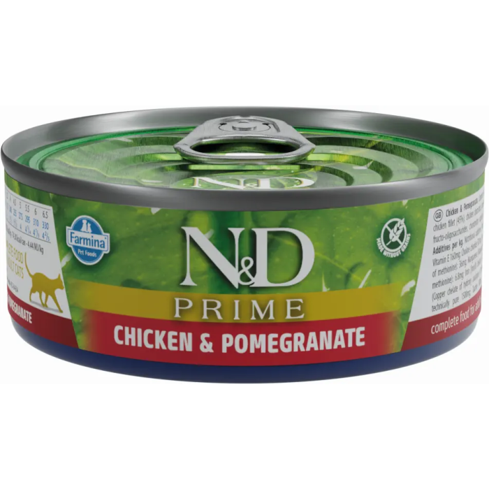 Farmina N&D Cat Prime Pollo Granada Caja 30x70 gr