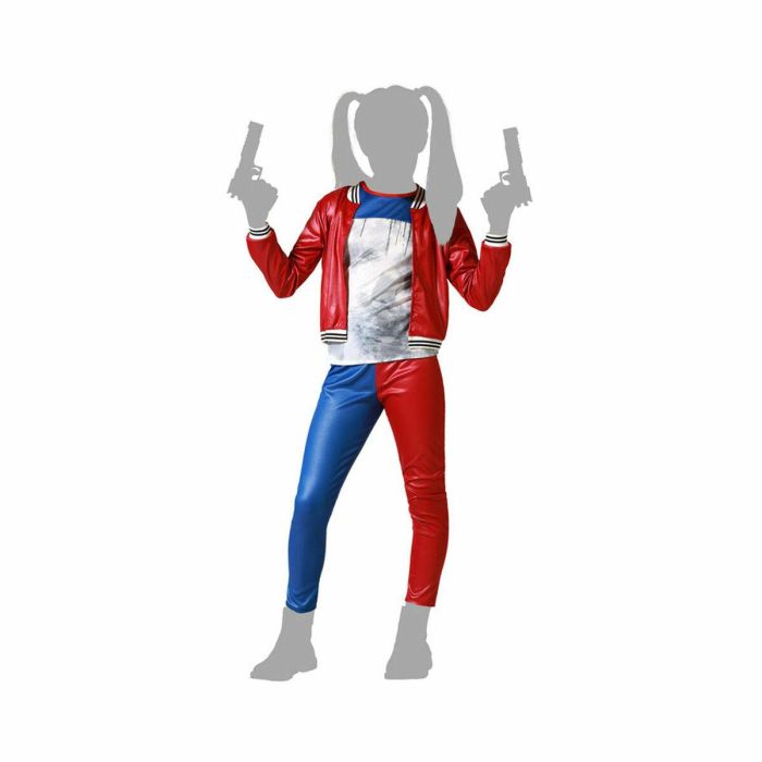 Disfraz para Adultos Azul Arlequín Sangriento Infantil 1