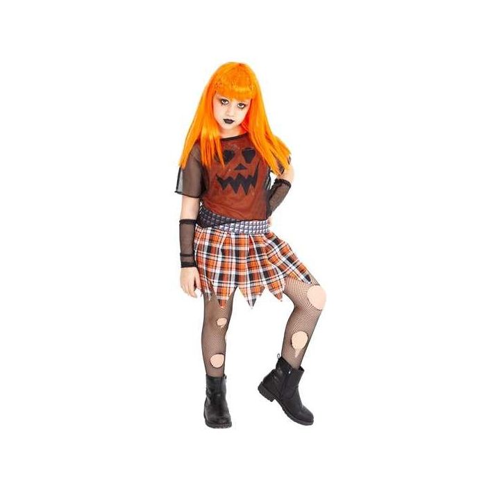 Rubies Disfraz Infantil Punky Pumpkin Talla Tween 11-14 Años Rubies Disfraz Infantil Punky Pumpkin Talla Tween 11-14 Años