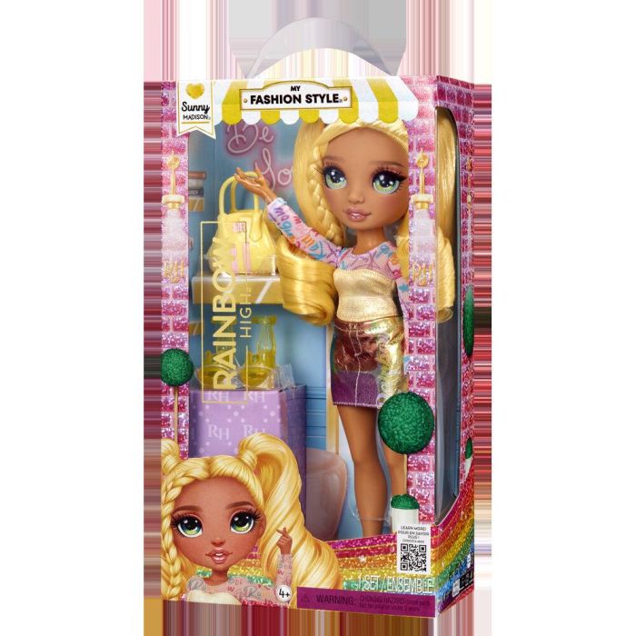 Muñeca Sunny My Fashion Style Rainbow High 0 Muñeca Sunny My Fashion Style Rainbow High 0