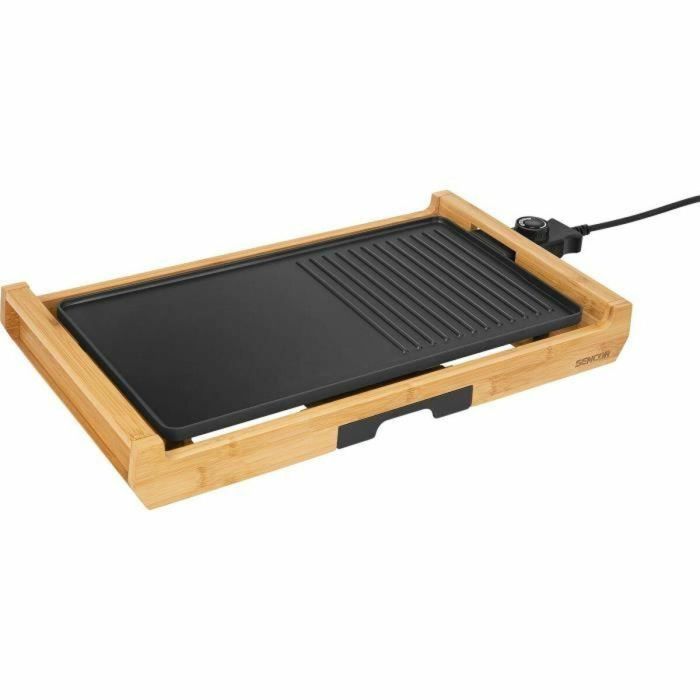 Parrilla eléctrica - SENCOR - SBG 206BK - 1800 W - Negro / Bambú 0 Parrilla eléctrica - SENCOR - SBG 206BK - 1800 W - Negro / Bambú 0
