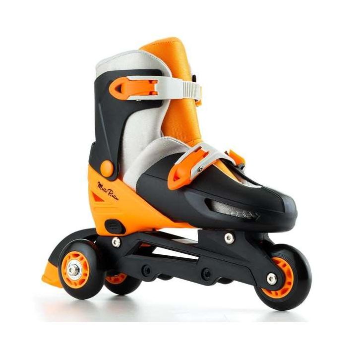 Patines 4 en linea naranja ajustable talla m (35/38) 6 Patines 4 en linea naranja ajustable talla m (35/38) 6