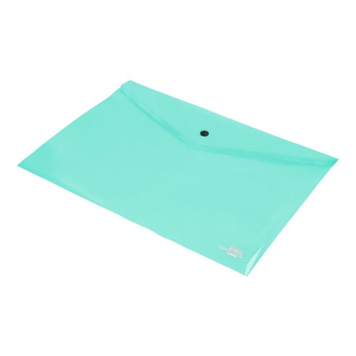 Carpeta Liderpapel Dossier Broche Polipropileno Din A4 Verde Manzana Opaco 50 Hojas 4