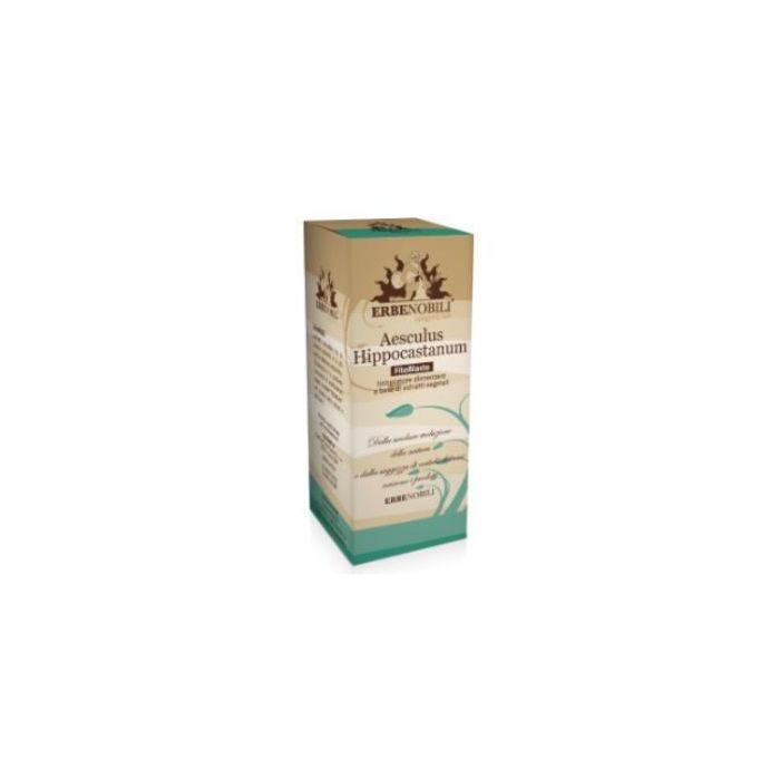 ERBENOBILI Castaño De Indias Yema Macerado Glicerinado 50ml - Drenaje Venoso con Vid Roja