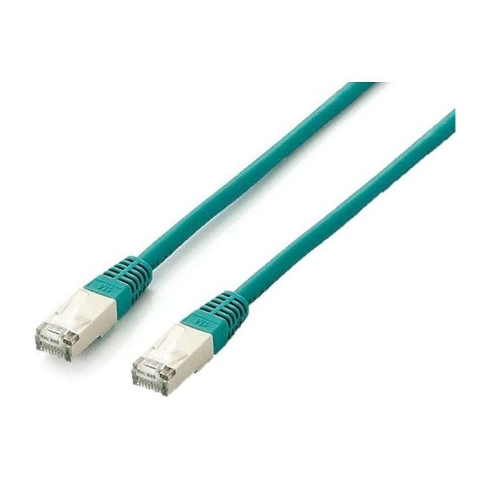 Equip Patchkabel Cat6A S/FTP 2xRJ45 20.00m grün Plat.LSZH Polybeutel