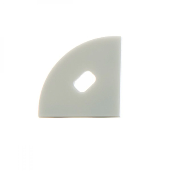 Greenice Tapón Final SU-A1616 con Agujero para Tiras LED Flexibles y Rígidas