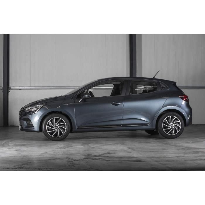 WRC Juego de 4 Tapacubos Bicolores 14 Pulgadas Negro Mate y Gris Plateado Diseño Deportivo TURBO en ABS 5 WRC Juego de 4 Tapacubos Bicolores 14 Pulgadas Negro Mate y Gris Plateado Diseño Deportivo TURBO en ABS 5