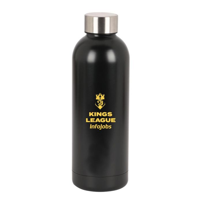 Botella de Agua Kings League Negro 500 ml
