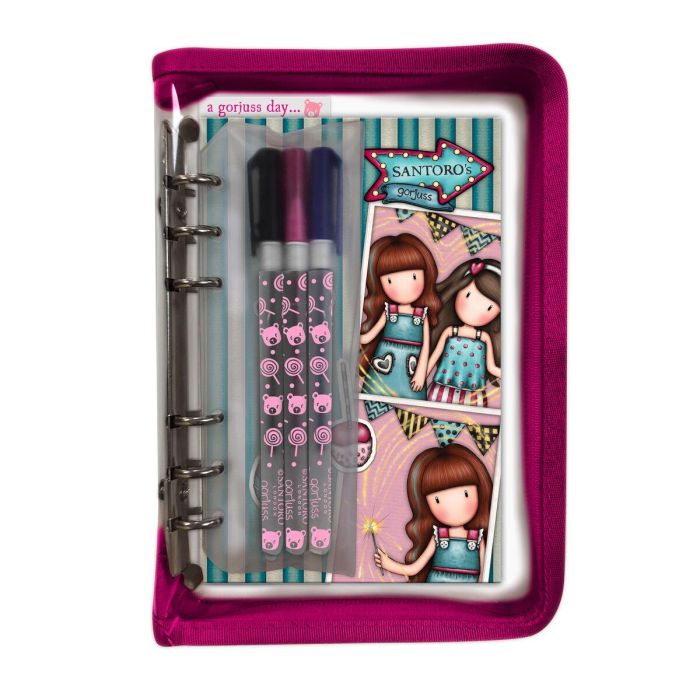 Set de papelería gorjuss™ fairground "fireworks" 15,4x22x2,3cm 1 Set de papelería gorjuss™ fairground "fireworks" 15,4x22x2,3cm 1