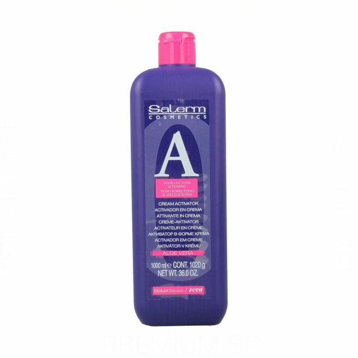 Salerm Activador En Crema para Tinte Zero Tono Sobre Tono y Matizaciones 1000 ml