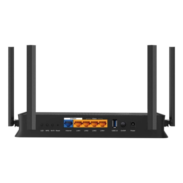 TP-Link Archer BE3600 Router Wi-Fi 7 Inalámbrico Doble Banda 2.4/5GHz 2.5 Gigabit Ethernet 2882 Mbps MU-MIMO USB Negro 14