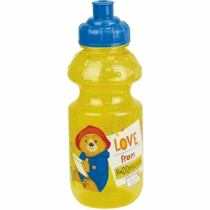 Fun House 3524550064802 Vajilla Reutilizable Paddington - Plato, Plato Hondo, Vaso, Botella de Agua y Fiambrera 1