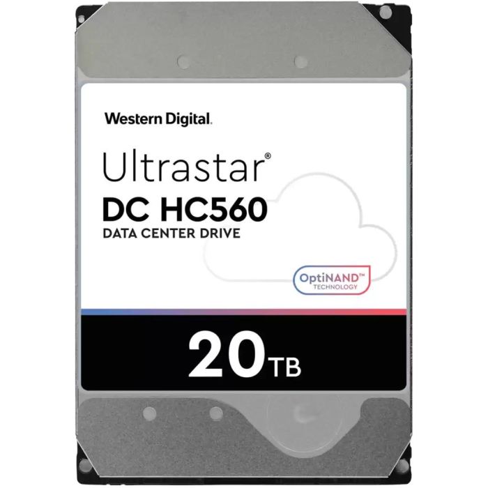 Western Digital Ultrastar DH HC560 20TB 7200RPM 512MB SATA 3.5" Disco Duro Interno para Servidor 2 Western Digital Ultrastar DH HC560 20TB 7200RPM 512MB SATA 3.5" Disco Duro Interno para Servidor 2
