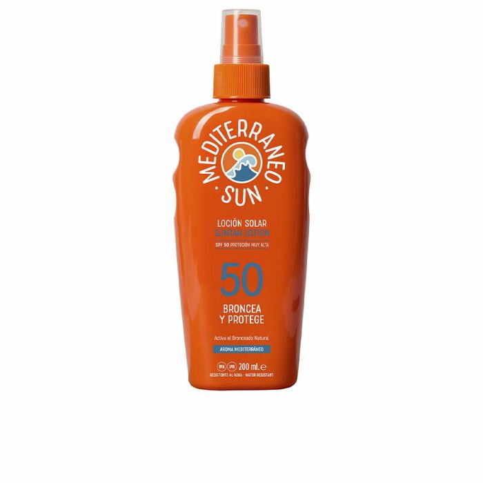 Protector Solar Coconut Dark Tanning Mediterraneo Sun 1