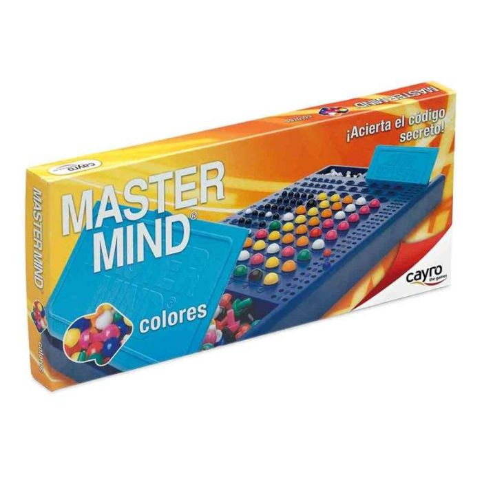 Cayro Juego Master Mind Colores para 2 Jugadores - Tablero de Plástico para Niños de 7 Años - Medidas 37x17x3,5 cm 12