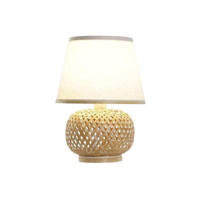 Lámpara de mesa DKD Home Decor Marrón Natural Bambú 50 W 220 V 24 x 24 x 34 cm 1 Lámpara de mesa DKD Home Decor Marrón Natural Bambú 50 W 220 V 24 x 24 x 34 cm 1