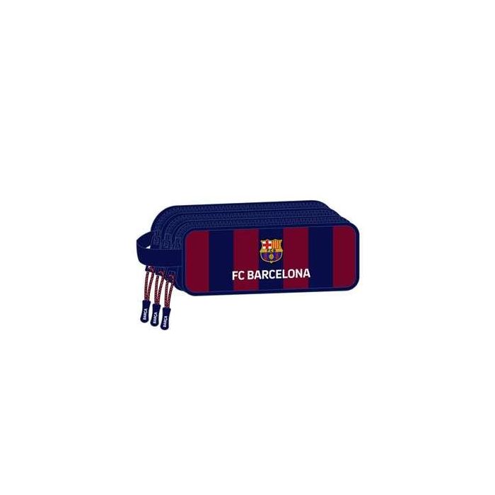 Bolso Escolar Portatodo Safta Triple F.C. Barcelona 85x210x70 mm 2 Bolso Escolar Portatodo Safta Triple F.C. Barcelona 85x210x70 mm 2