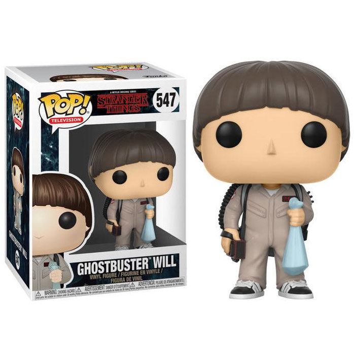 FUNKO Figura POP Stranger Things Ghostbuster Will Vinilo 9cm