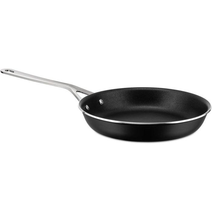Alessi Sartén 24 cm Negra Apto para Inducción AJM110/24B - Aluminio Antiadherente Alessi Sartén 24 cm Negra Apto para Inducción AJM110/24B - Aluminio Antiadherente