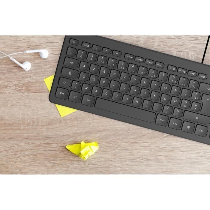 MOBILITY LAB ML304250 - Teclado empresarial para PC con cable con 2 concentradores USB integrados - Negro 4 MOBILITY LAB ML304250 - Teclado empresarial para PC con cable con 2 concentradores USB integrados - Negro 4