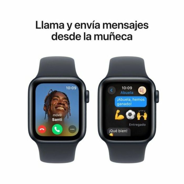 Apple Watch SE GPS 40 mm - Reloj Inteligente con Monitor de Ritmo Cardíaco, Resistente al Agua, iOS, Aluminio Reciclado 5 Apple Watch SE GPS 40 mm - Reloj Inteligente con Monitor de Ritmo Cardíaco, Resistente al Agua, iOS, Aluminio Reciclado 5