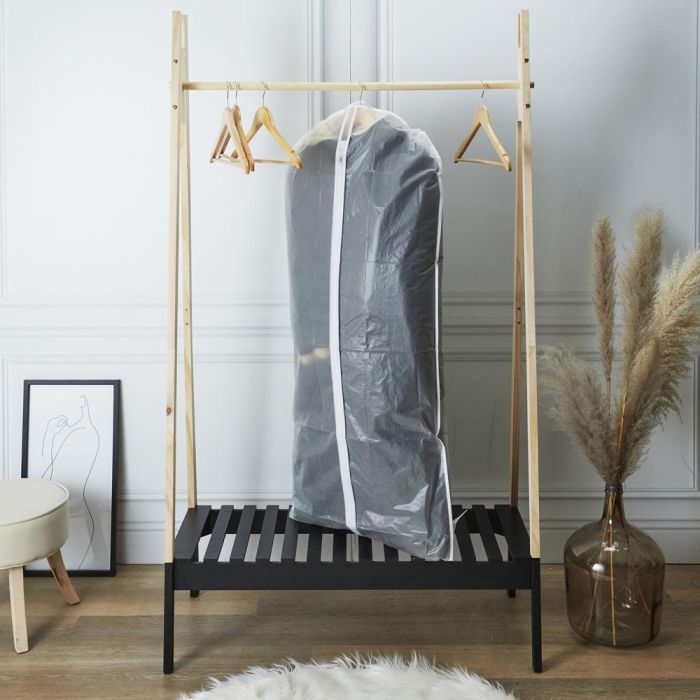 Juego De 4 Fundas Protectoras Ropa Vallee Outlet Plástico 3