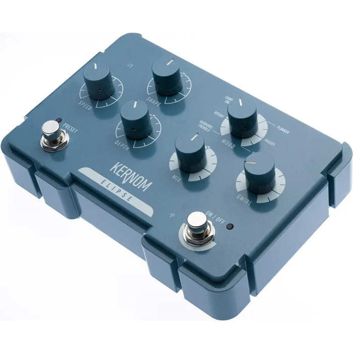 Kernom ELPSE Pedal de Modulación con Chorus, Phaser, Flanger, Vibrato y Univibe 1