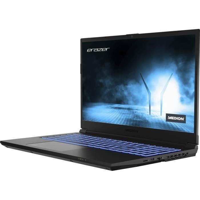 Portátil para juegos ERAZER Crawler E30 MD62544 - Windows 11 - Pantalla FHD IPS de 15.6" a 144 Hz - RTX 3050 - Core i5-12450H - 16 GB de RAM - SSD de 512 GB 1 Portátil para juegos ERAZER Crawler E30 MD62544 - Windows 11 - Pantalla FHD IPS de 15.6" a 144 Hz - RTX 3050 - Core i5-12450H - 16 GB de RAM - SSD de 512 GB 1