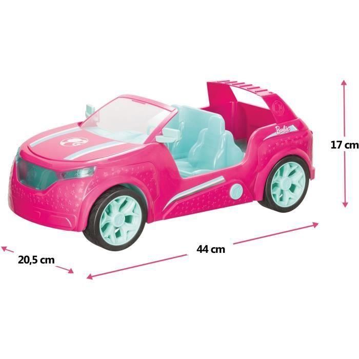 Mondo Motors - Coche de control remoto - SUV convertible - Barbie Cruiser 2