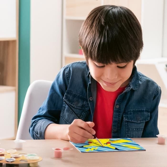 Ravensburger 25905 Kit de pintura por números CreArt Kids Pikachu Lightning Bolt (18 x 24 cm) a partir de 7 años 4