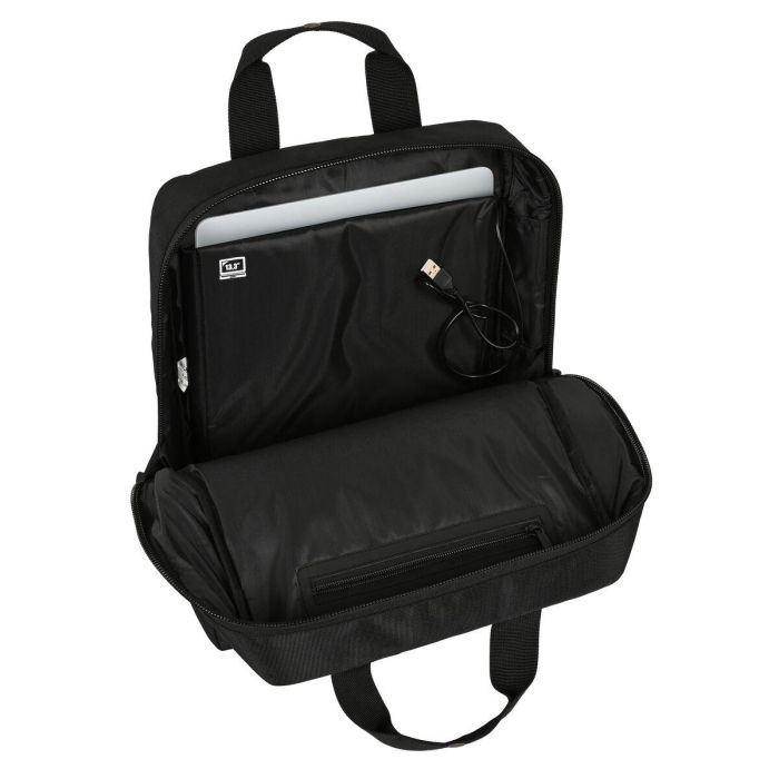 Mochila para Portátil Mickey Mouse Clubhouse Negro 29 x 39 x 11 cm 4 Mochila para Portátil Mickey Mouse Clubhouse Negro 29 x 39 x 11 cm 4