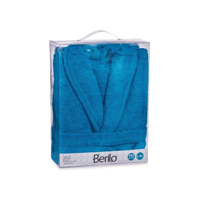Albornoz Azul 500Gr M L Berilo 10X37CM (6 Unidades) 2 Albornoz Azul 500Gr M L Berilo 10X37CM (6 Unidades) 2