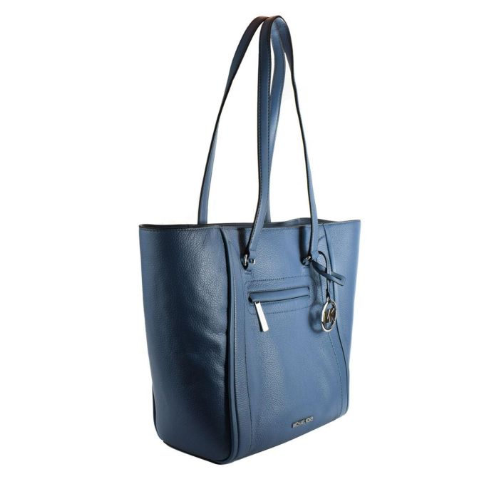 Bolso Mujer Michael Kors Carine Azul 43 x 28 x 13 cm 2