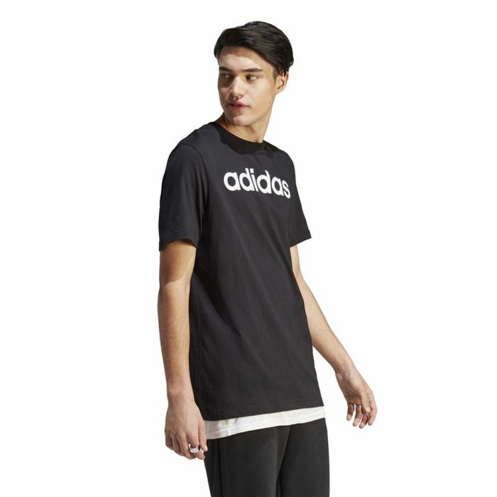 Camiseta de Manga Corta Hombre Adidas Essentials Single Jersey S 3