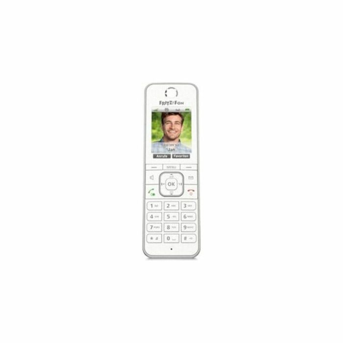 Fritz Teléfono Inalámbrico Dect Digital Fritz!Fon C6 para FRITZ!Box, Pantalla a Color, 300 Entradas, 16h Conversación 1 Fritz Teléfono Inalámbrico Dect Digital Fritz!Fon C6 para FRITZ!Box, Pantalla a Color, 300 Entradas, 16h Conversación 1