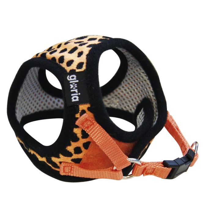 Petral Leopardo M Cuello 27-35 cm Naranja