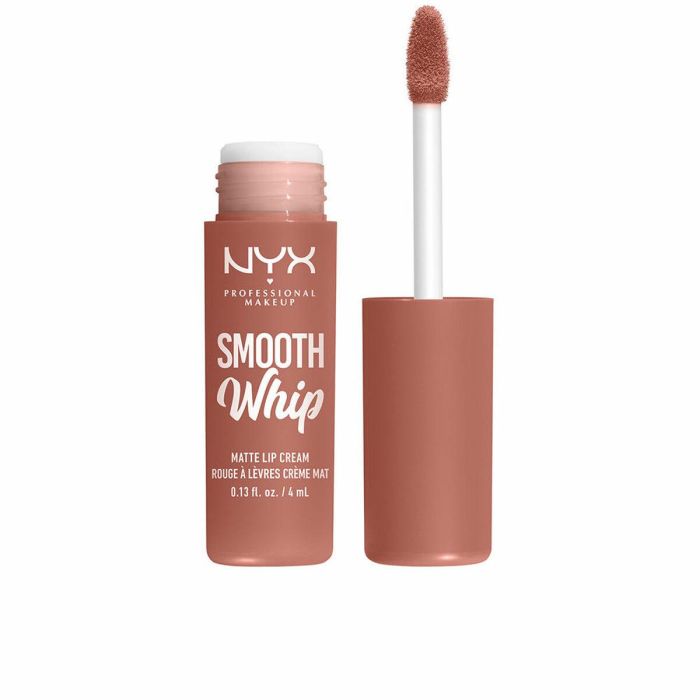 NYX PROFESSIONAL MAKE UP SMOOTH WHIPE Labial Líquido Mate Cremosidad y Suavidad Duradera #Laundry Day Marrón Ultra Pigmentado Vegano 4 ml NYX PROFESSIONAL MAKE UP SMOOTH WHIPE Labial Líquido Mate Cremosidad y Suavidad Duradera #Laundry Day Marrón Ultra Pigmentado Vegano 4 ml