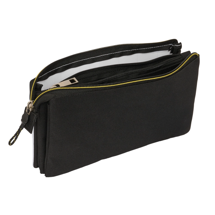 Portatodo Triple Kings League PÍo Blanco Negro 22 x 12 x 3 cm 2 Portatodo Triple Kings League PÍo Blanco Negro 22 x 12 x 3 cm 2