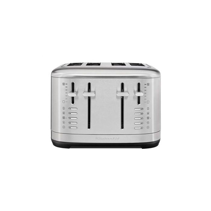 Kitchenaid Tostadora Metálica 4 Ranuras Plata, 7 Niveles de Tueste, Estilo Elegante Kitchenaid Tostadora Metálica 4 Ranuras Plata, 7 Niveles de Tueste, Estilo Elegante