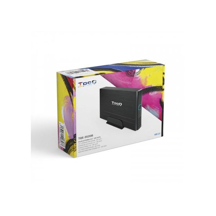 TOOQ TQE-3520B Caja Externa HDD 3.5'' IDE/SATA USB2.0 Negro Aluminio 3TB 5 TOOQ TQE-3520B Caja Externa HDD 3.5'' IDE/SATA USB2.0 Negro Aluminio 3TB 5