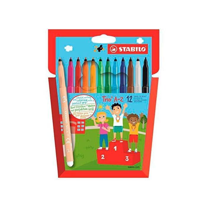 Stabilo Rotuladores Trio Az C-Surtidos Estuche 12 Ud Stabilo Rotuladores Trio Az C-Surtidos Estuche 12 Ud
