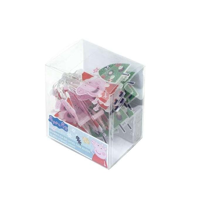 Guirnalda luz 10 led flash peppa pig "cosy corner" Guirnalda luz 10 led flash peppa pig "cosy corner"