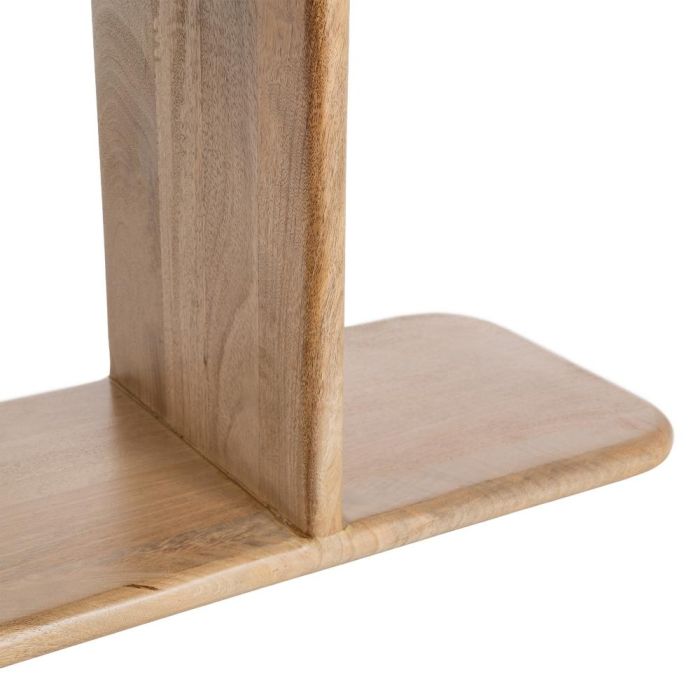 Estantería Natural Madera de Mango Salón 124 X 28 X 200 cm