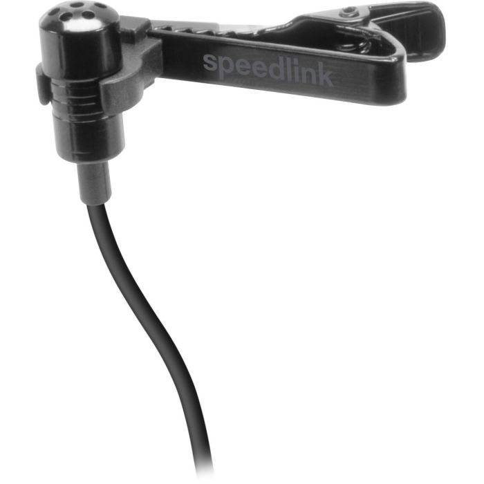Speedlink Mikrofon SPES. zum Anstecken. Metalclip. schwarz retail 1