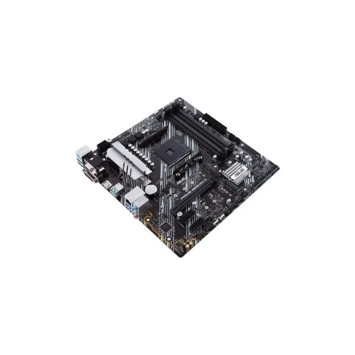 ASUS AM4 B550M-A/CSM Placa Base Micro ATX para AMD Ryzen 3000 Series, Chipset B550, DDR4 3