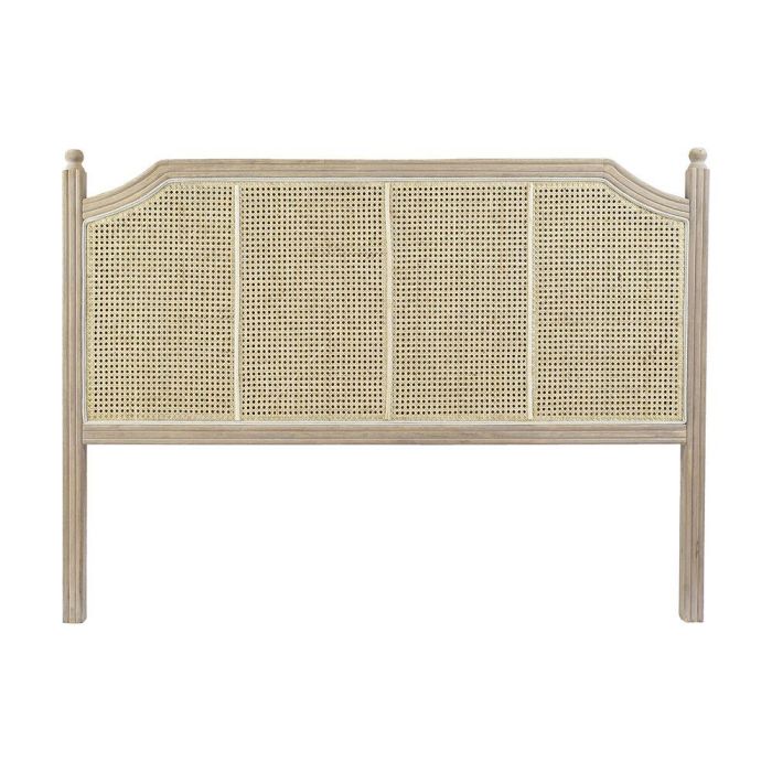 Cabecero de Cama DKD Home Decor Natural Madera de caucho 160 x 6 x 120 cm