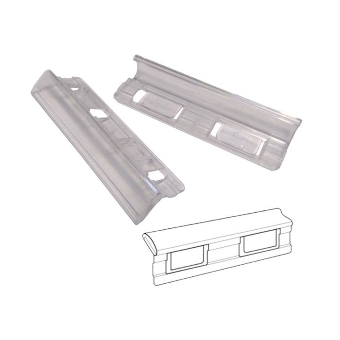 Gio Visor Para Carpeta Colgante 8,5x1,5 cm Cristal -25U- 2